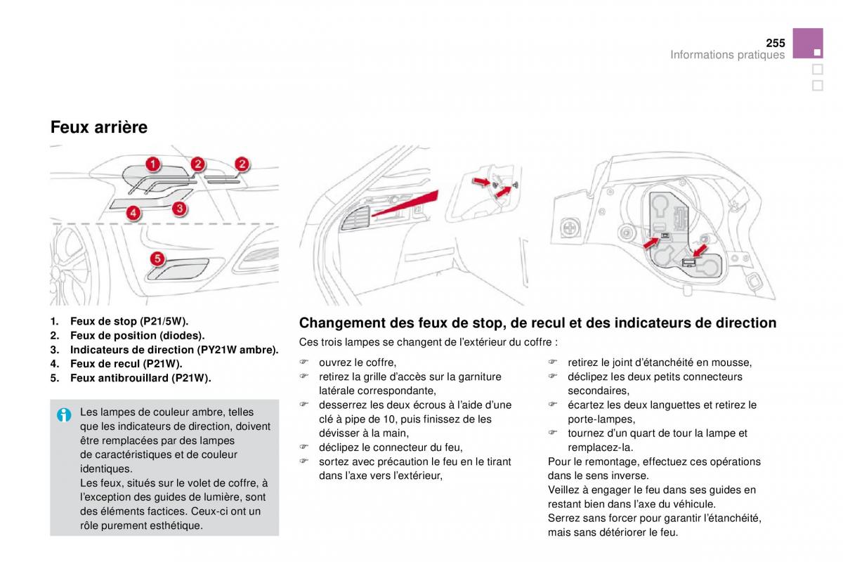 manual  DS4 manuel du proprietaire / page 230