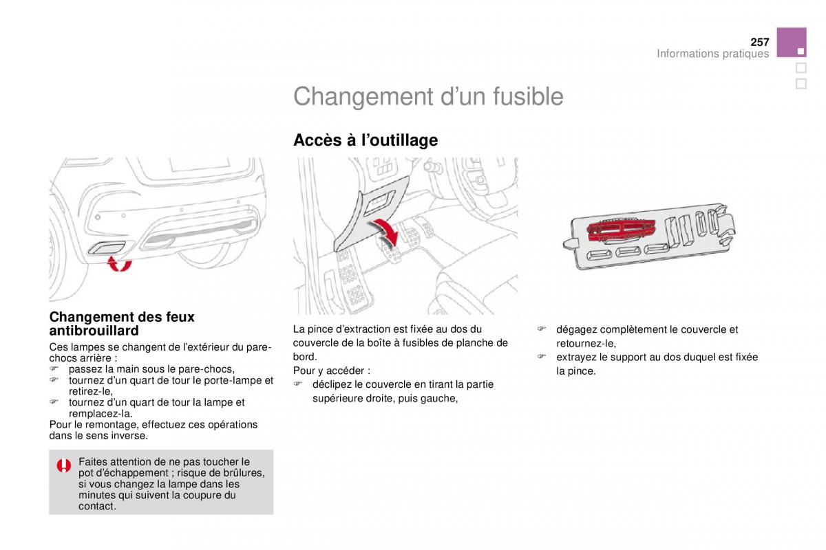 manual  DS4 manuel du proprietaire / page 232