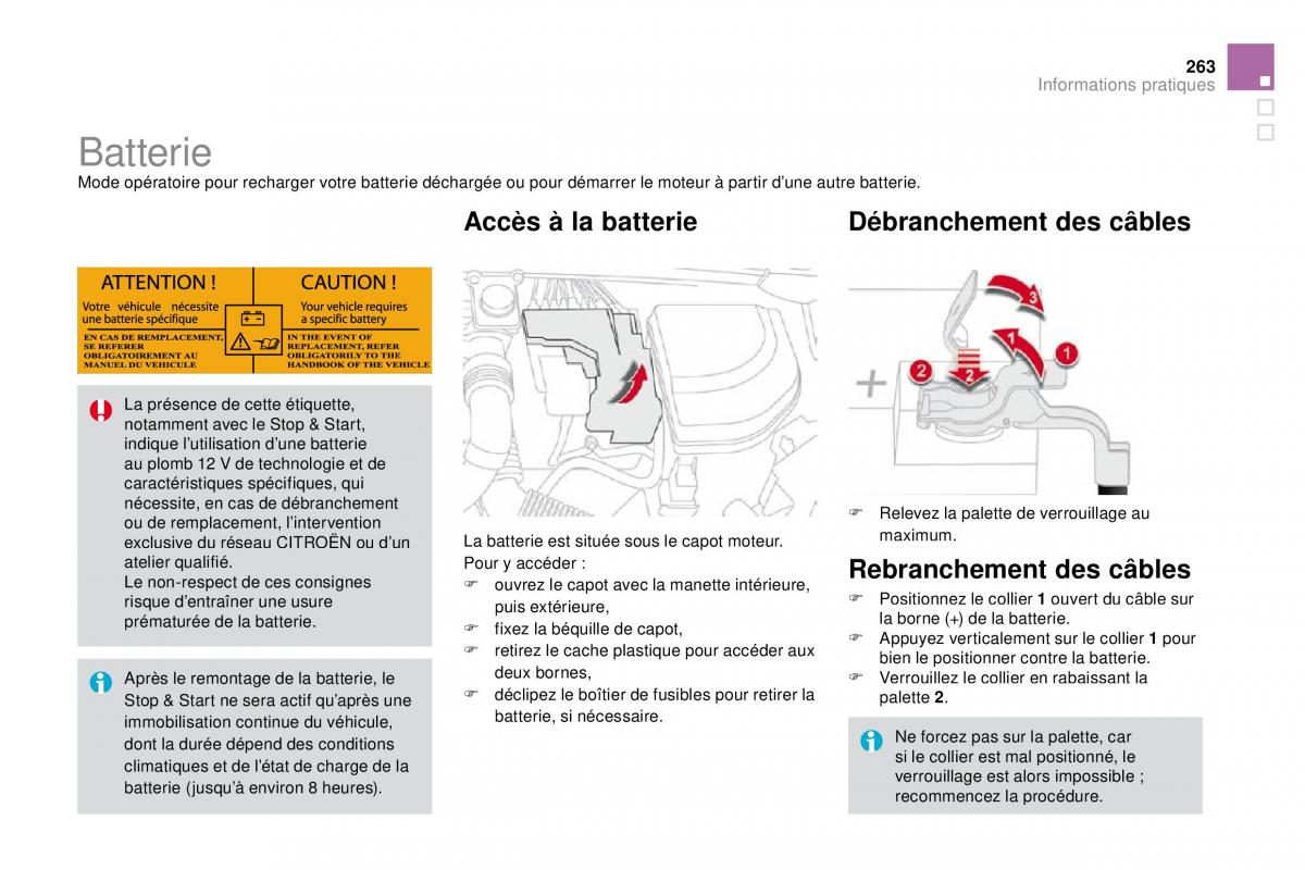 manual  DS4 manuel du proprietaire / page 239