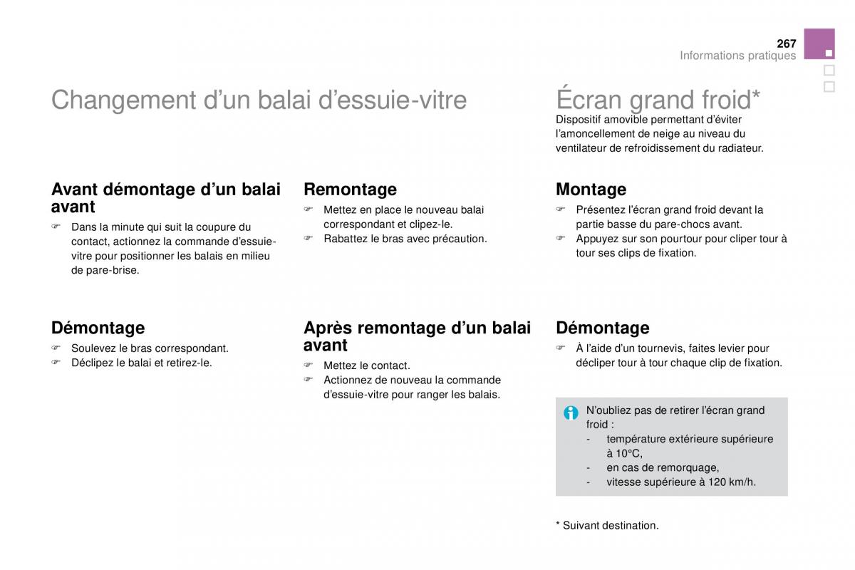 manual  DS4 manuel du proprietaire / page 244