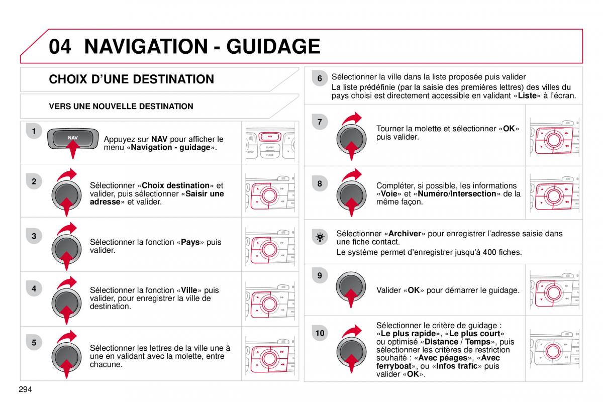 manual  DS4 manuel du proprietaire / page 266