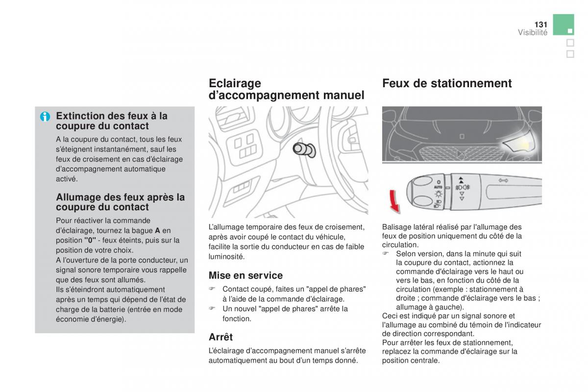 DS4 manuel du proprietaire / page 133