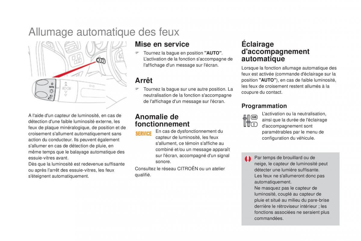 DS4 manuel du proprietaire / page 134