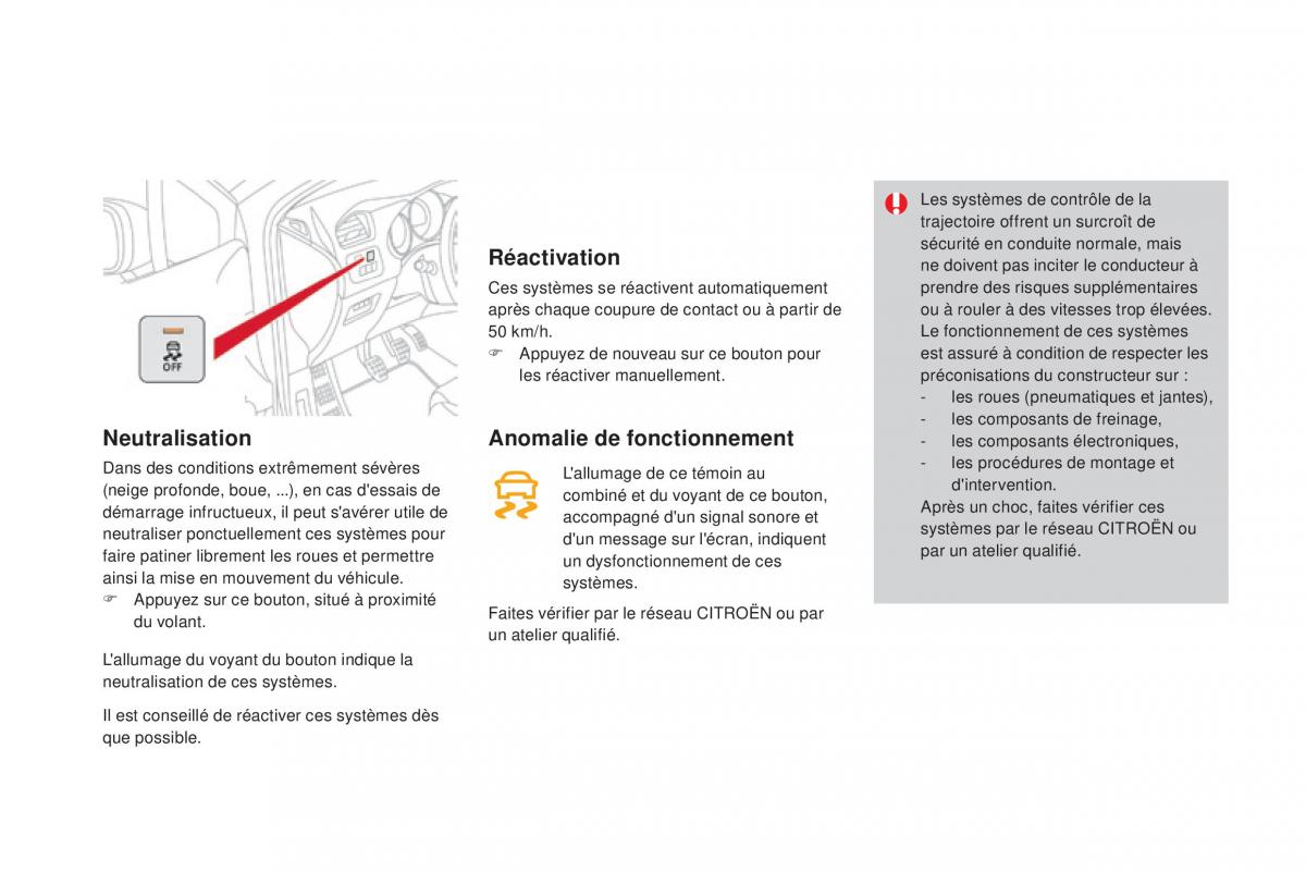 DS4 manuel du proprietaire / page 172