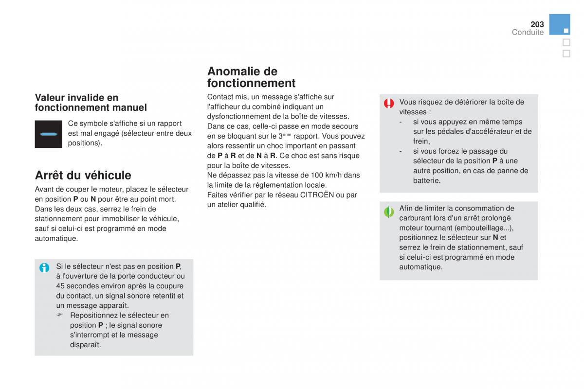 DS4 manuel du proprietaire / page 205