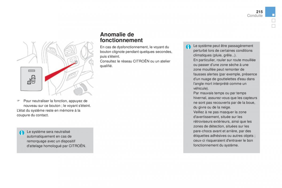 DS4 manuel du proprietaire / page 217