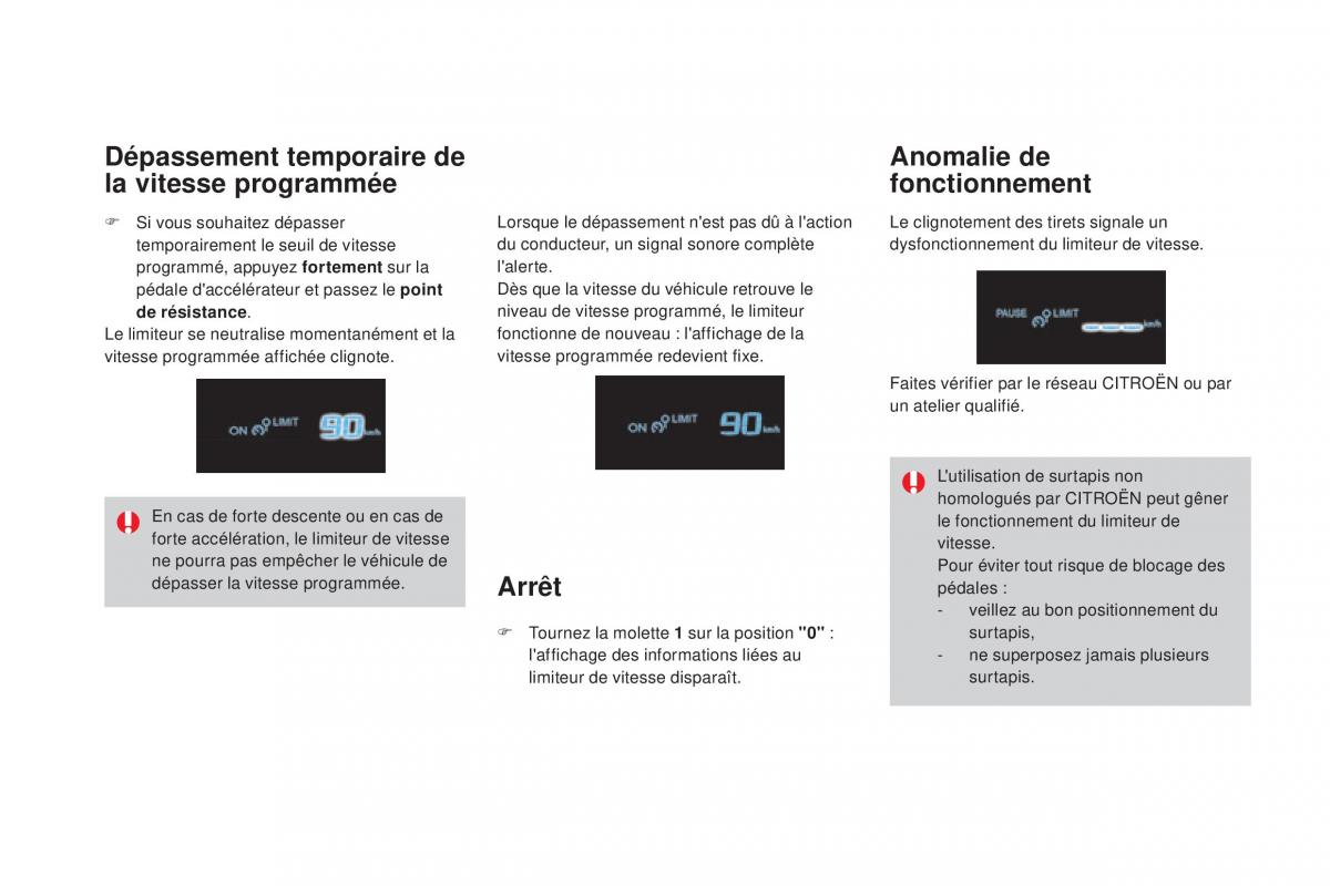 DS4 manuel du proprietaire / page 222