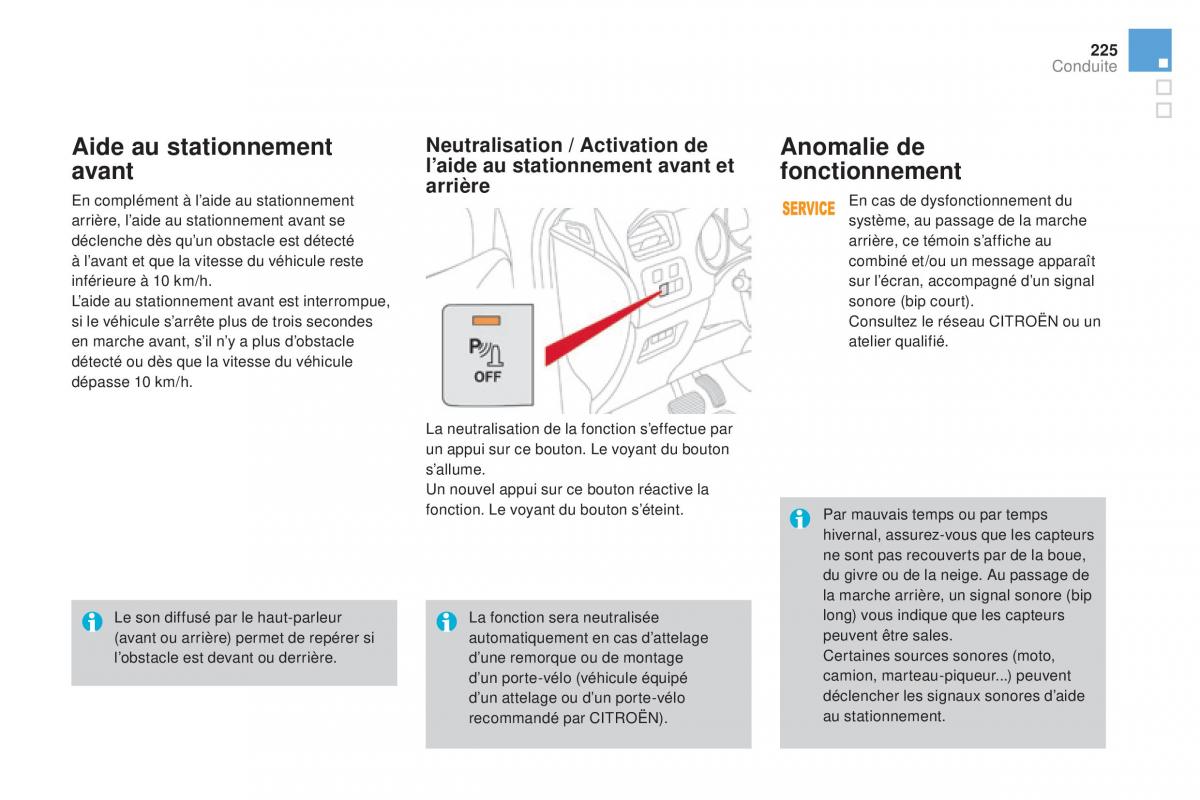 DS4 manuel du proprietaire / page 227