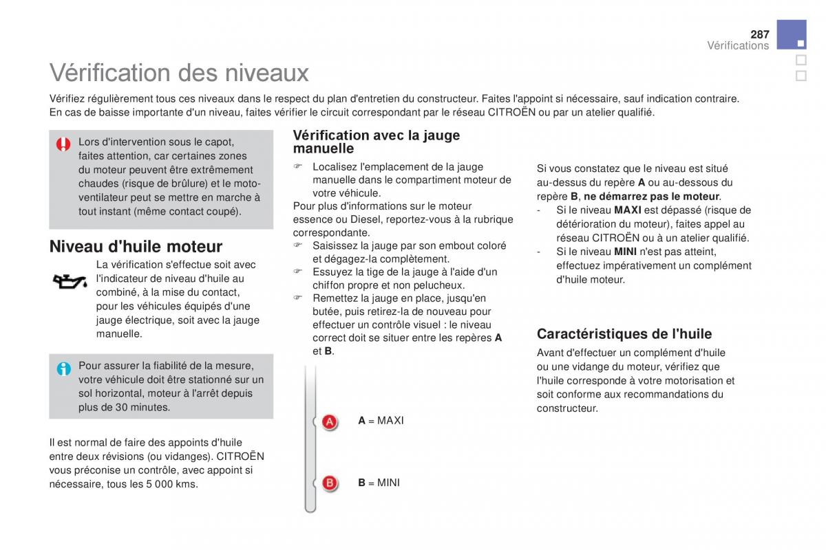 DS4 manuel du proprietaire / page 289