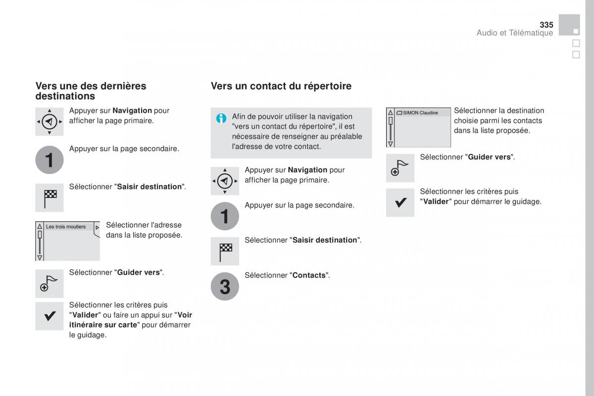 DS4 manuel du proprietaire / page 337