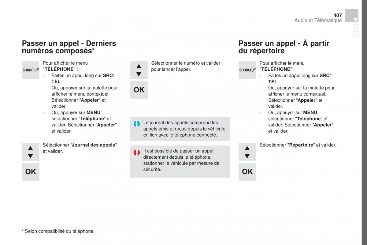 DS4 manuel du proprietaire / page 409