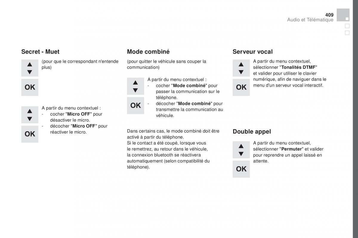 DS4 manuel du proprietaire / page 411