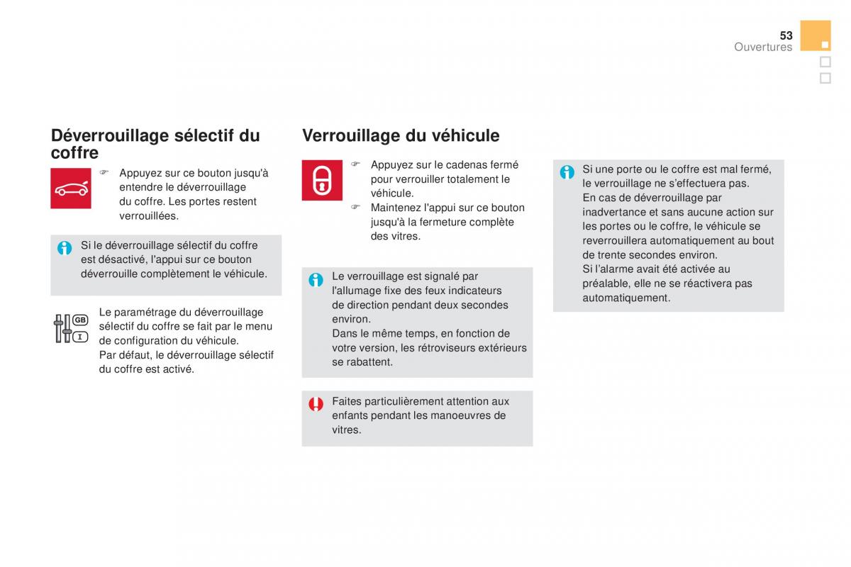 DS5 manuel du proprietaire / page 55