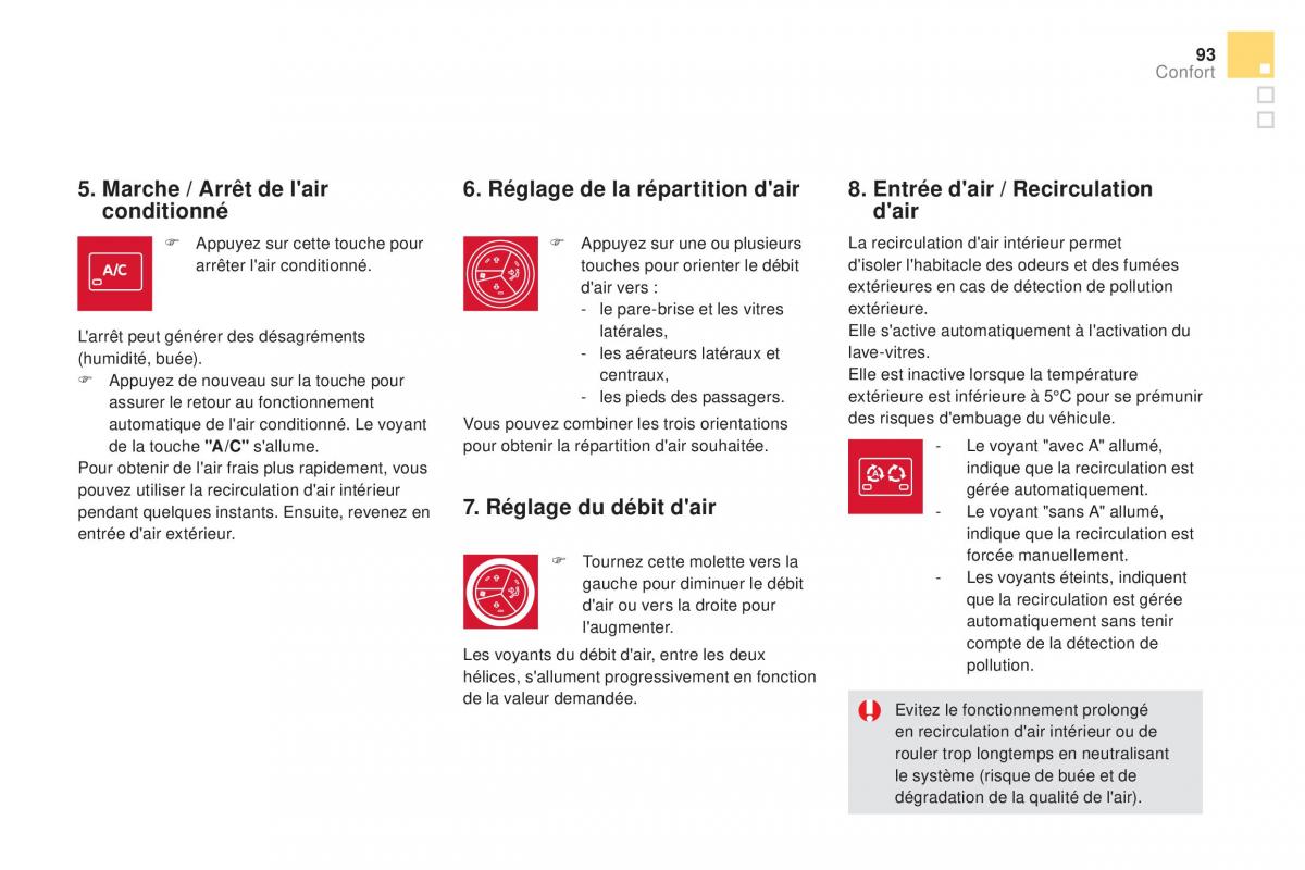 DS5 manuel du proprietaire / page 95