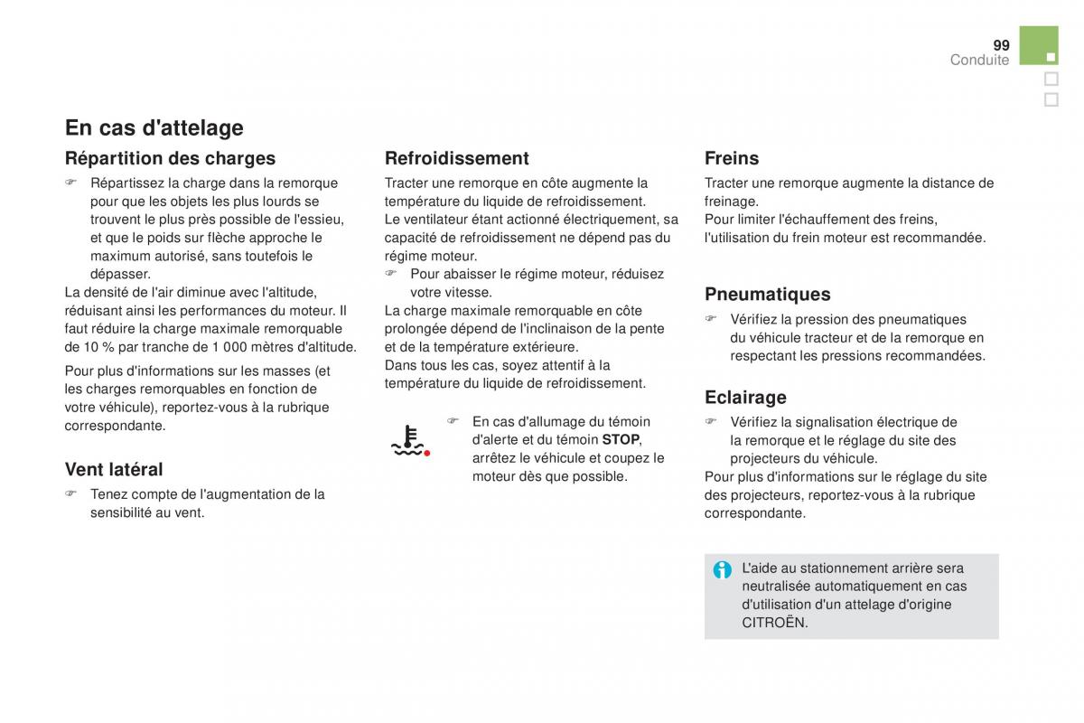 DS5 manuel du proprietaire / page 101