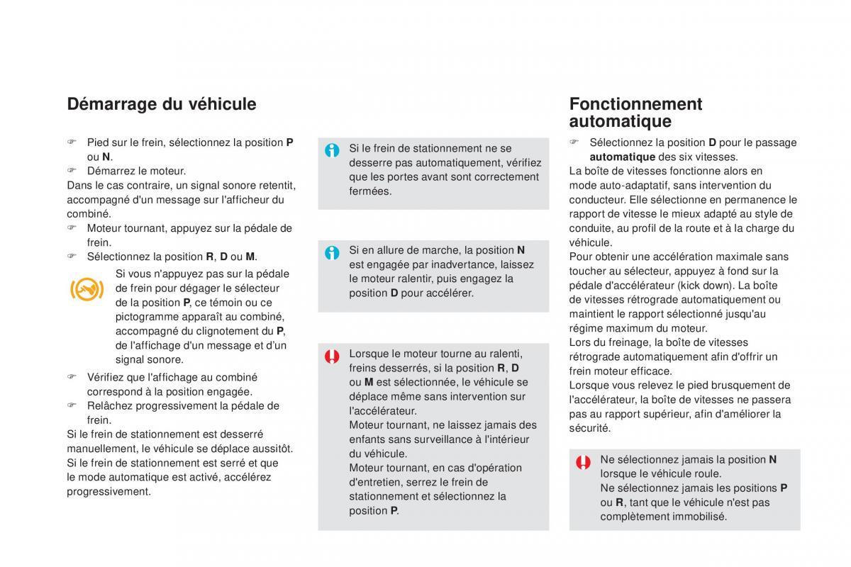 DS5 manuel du proprietaire / page 114