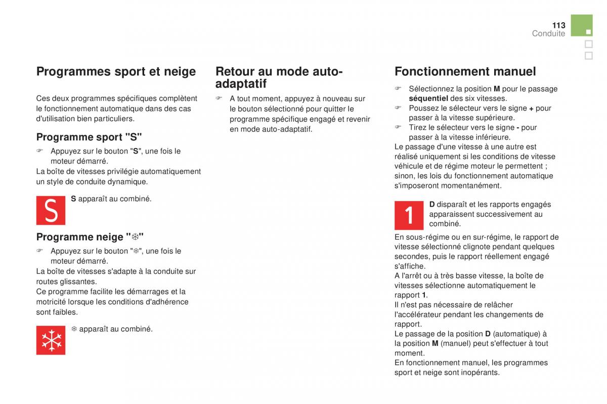 DS5 manuel du proprietaire / page 115