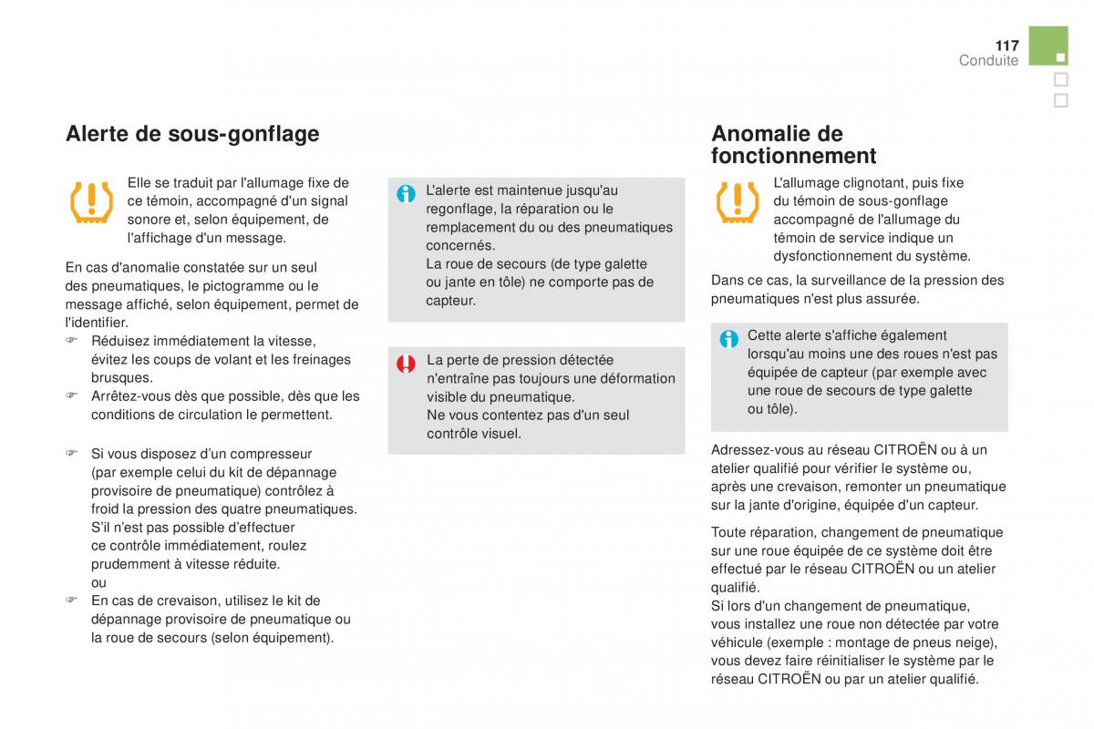 DS5 manuel du proprietaire / page 119