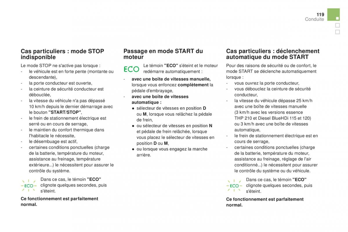 DS5 manuel du proprietaire / page 121