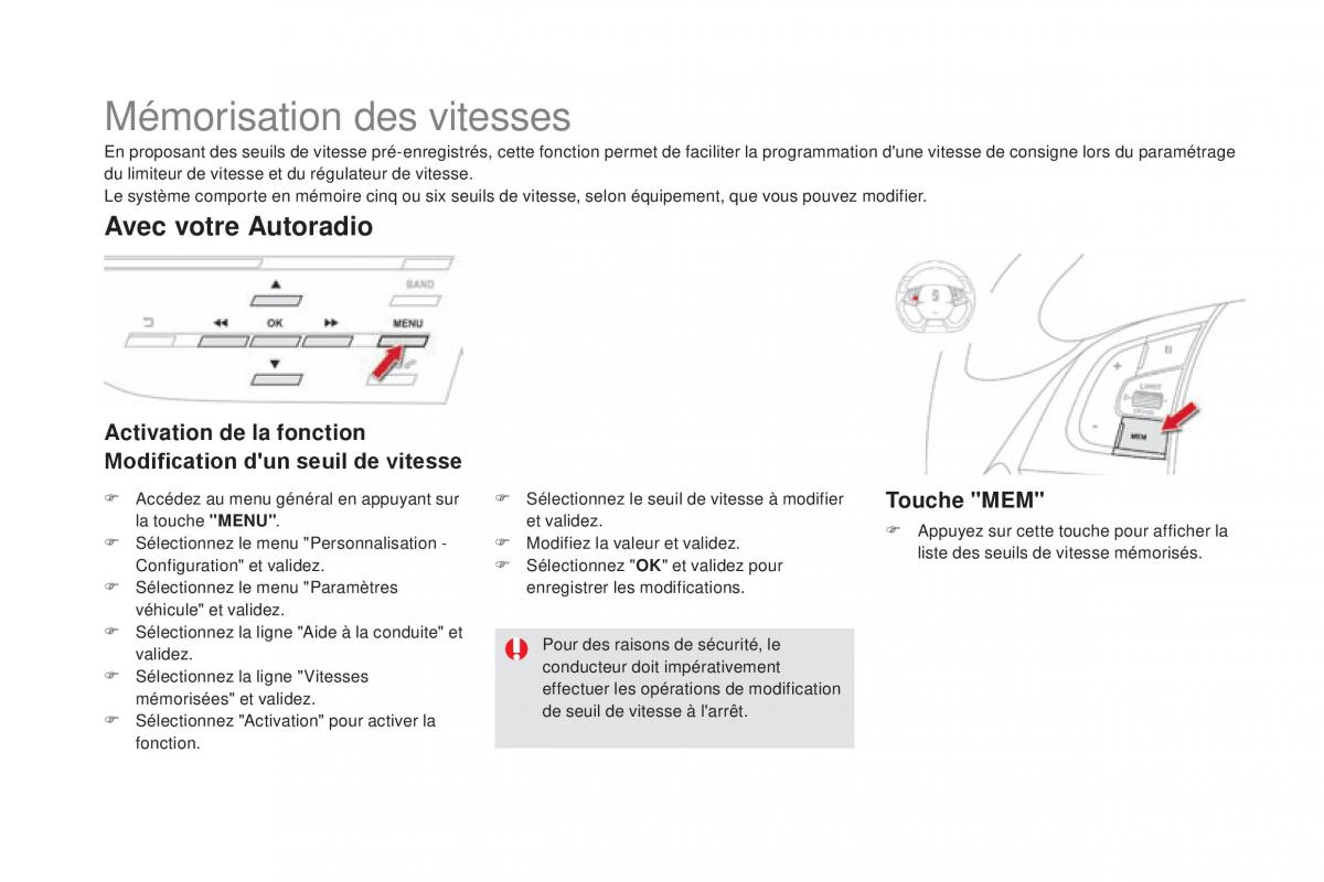 DS5 manuel du proprietaire / page 130