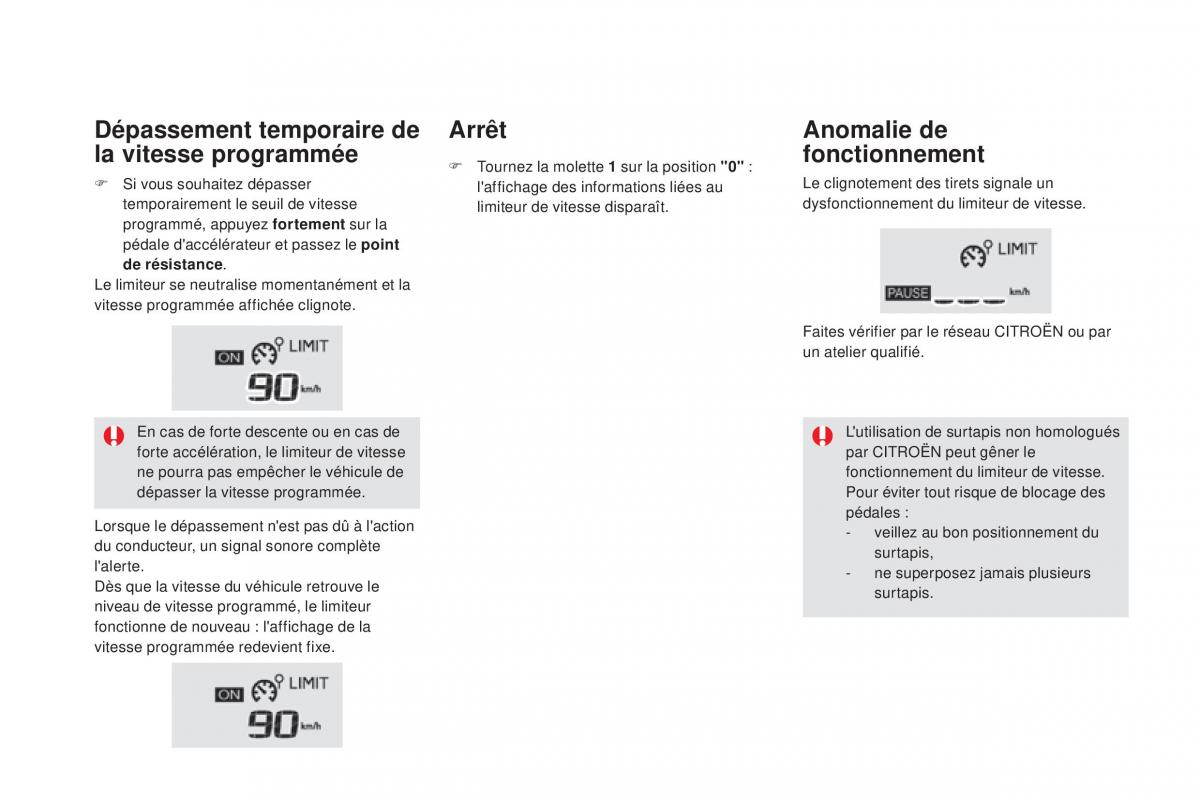 DS5 manuel du proprietaire / page 134