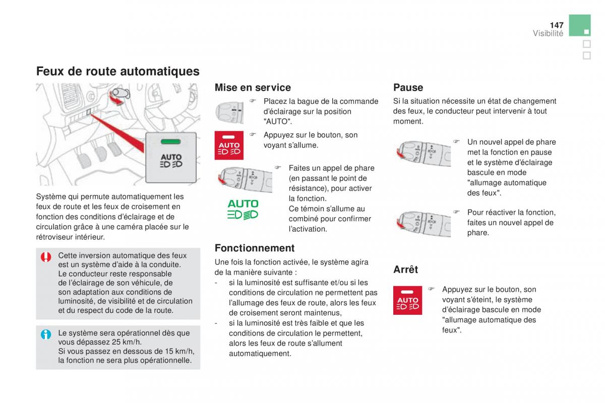 DS5 manuel du proprietaire / page 149