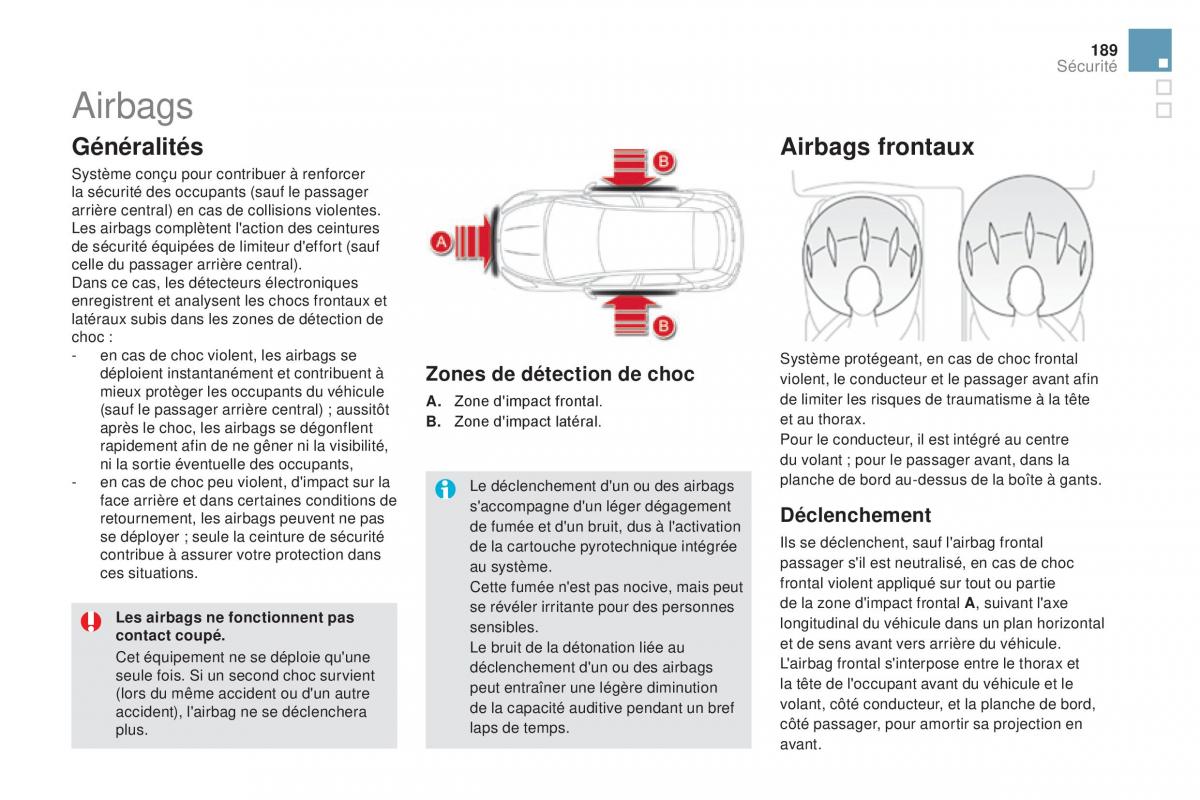 DS5 manuel du proprietaire / page 191