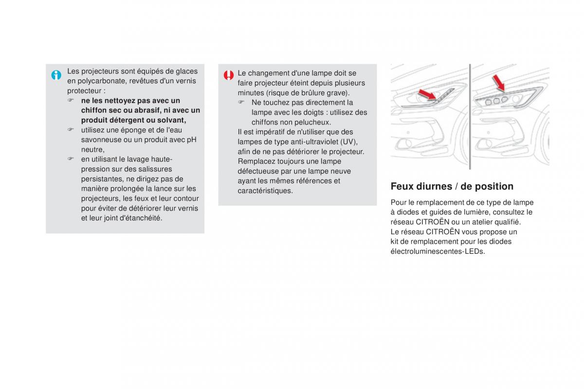 DS5 manuel du proprietaire / page 214