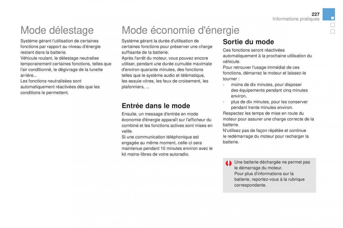 DS5 manuel du proprietaire / page 229