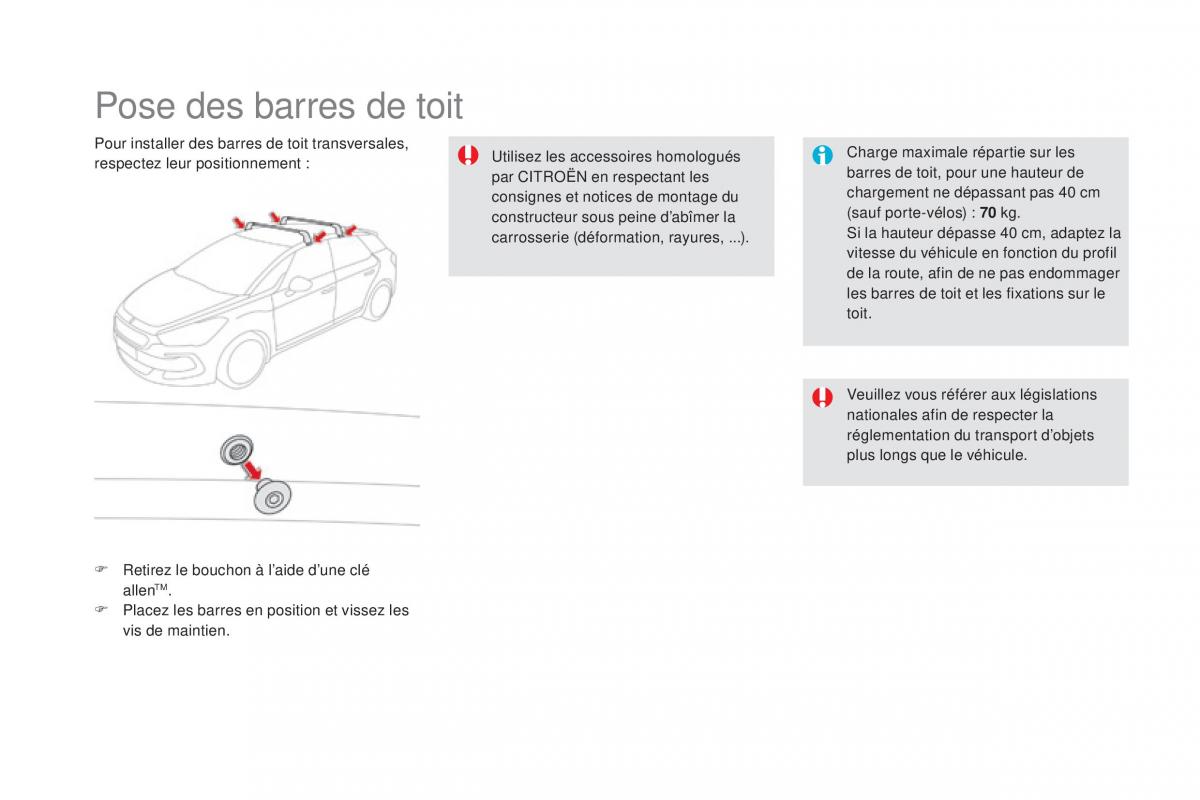 DS5 manuel du proprietaire / page 234