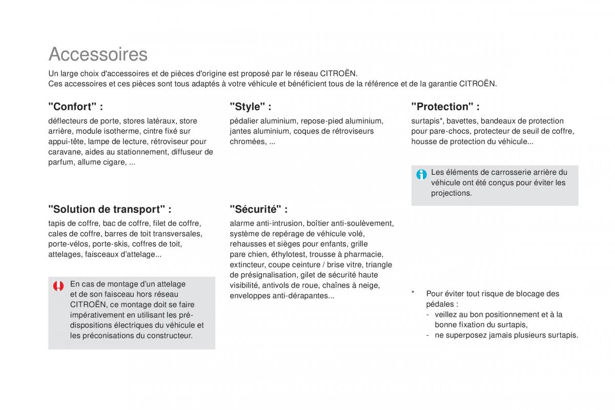 DS5 manuel du proprietaire / page 236