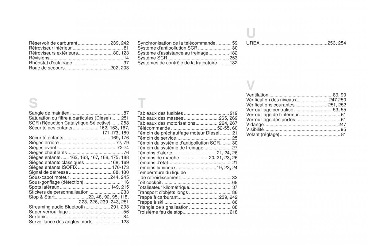 DS5 manuel du proprietaire / page 316