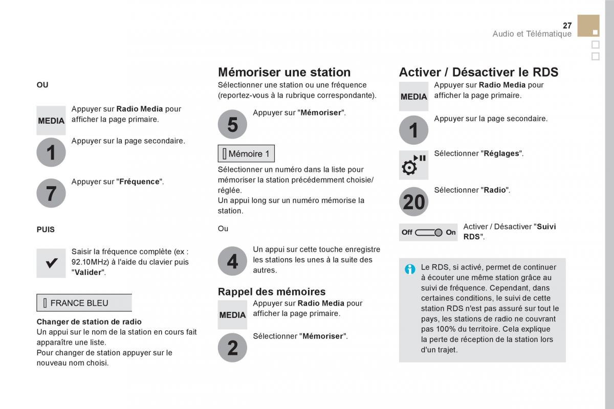 DS5 manuel du proprietaire / page 353