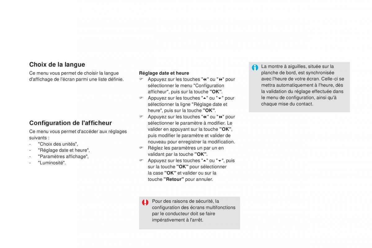 DS5 manuel du proprietaire / page 44