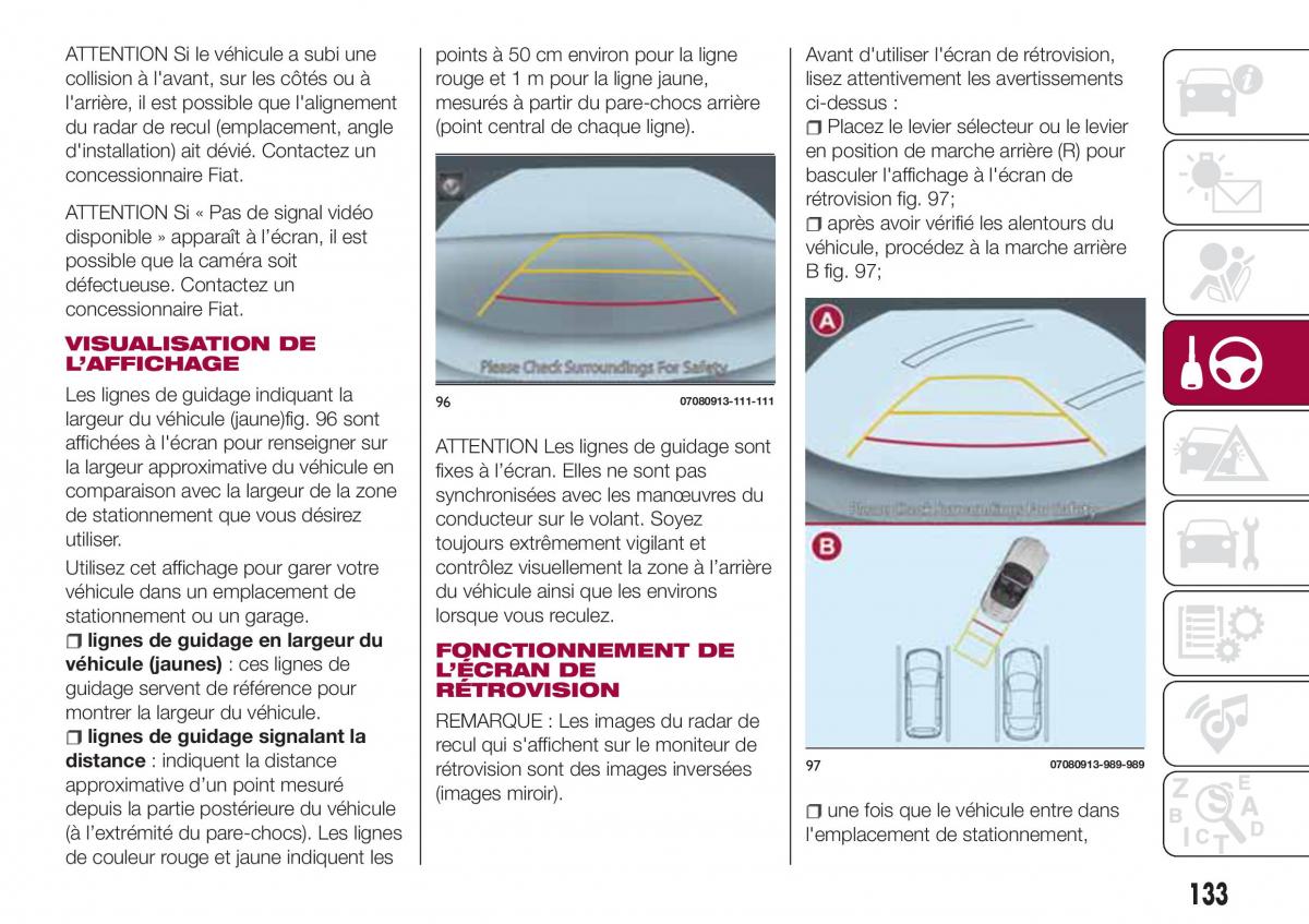 Fiat 124 Spider manuel du proprietaire / page 135