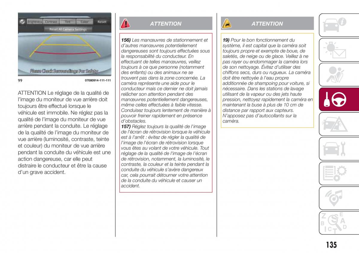 Fiat 124 Spider manuel du proprietaire / page 137