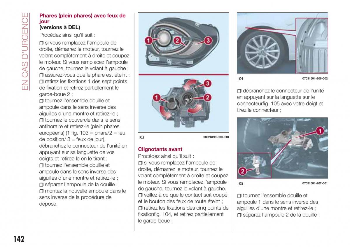 Fiat 124 Spider manuel du proprietaire / page 144