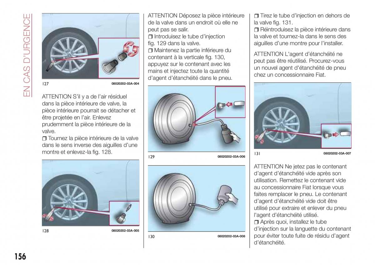 Fiat 124 Spider manuel du proprietaire / page 158