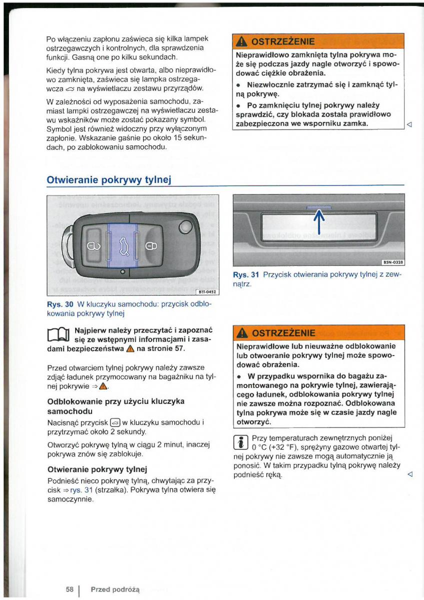 VW Touran I 1 2FL instrukcja obslugi / page 60