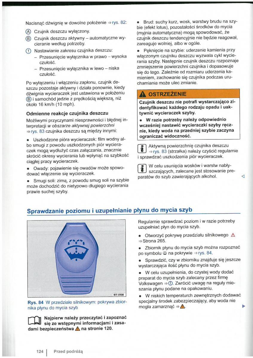 VW Touran I 1 2FL instrukcja obslugi / page 126