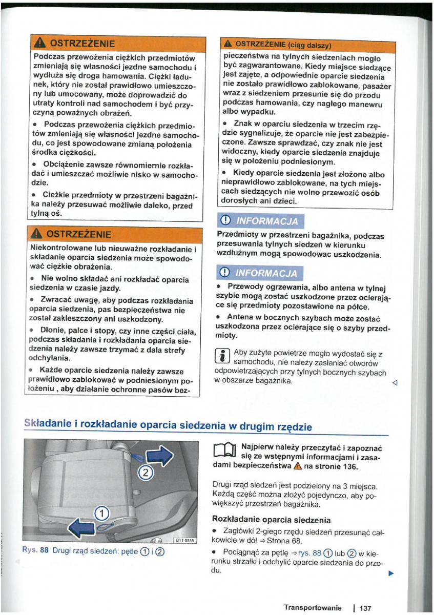 VW Touran I 1 2FL instrukcja obslugi / page 139