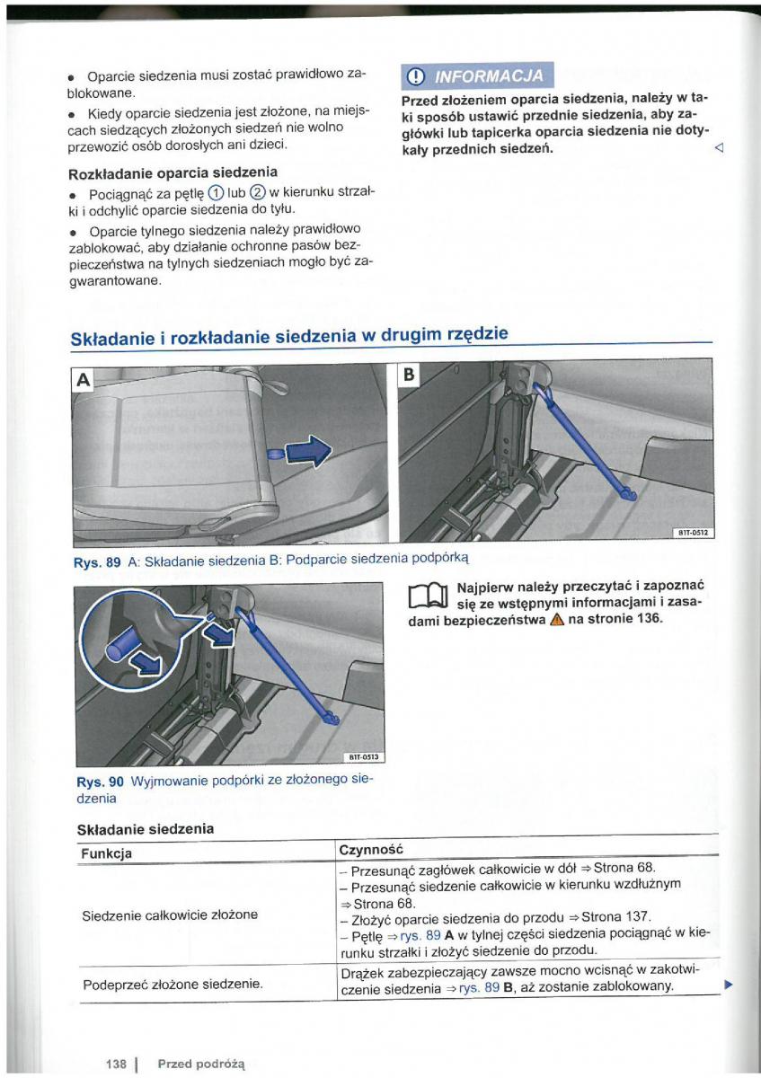 VW Touran I 1 2FL instrukcja obslugi / page 140