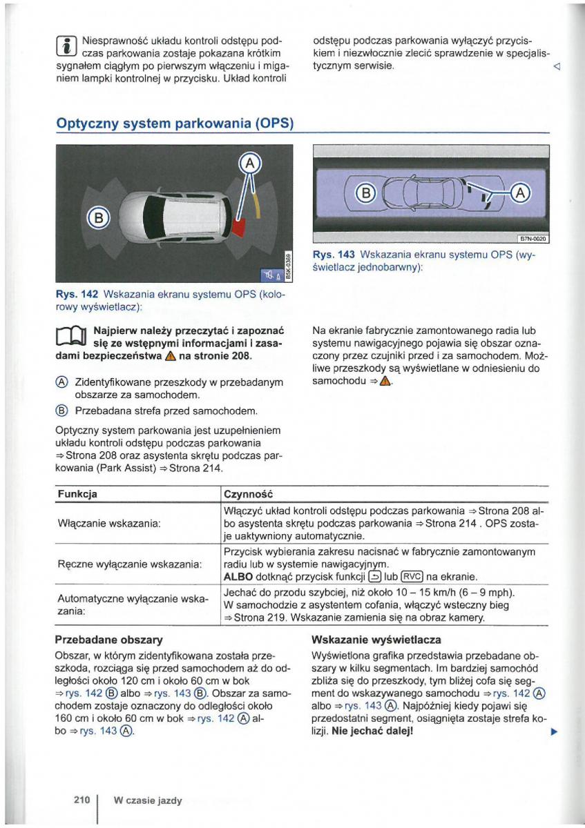 VW Touran I 1 2FL instrukcja obslugi / page 212