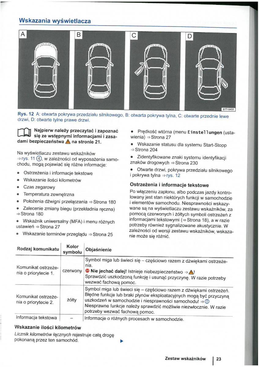 VW Touran I 1 2FL instrukcja obslugi / page 25