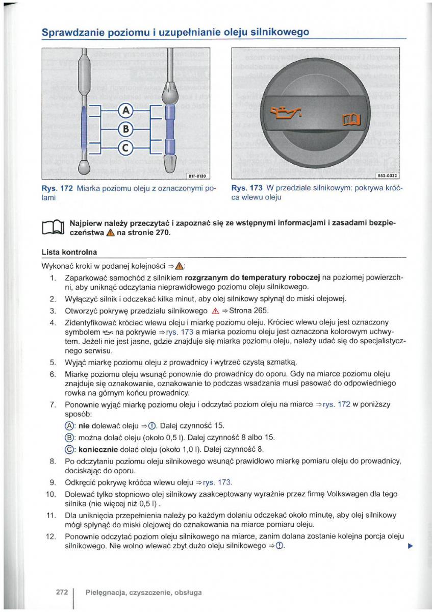 VW Touran I 1 2FL instrukcja obslugi / page 274