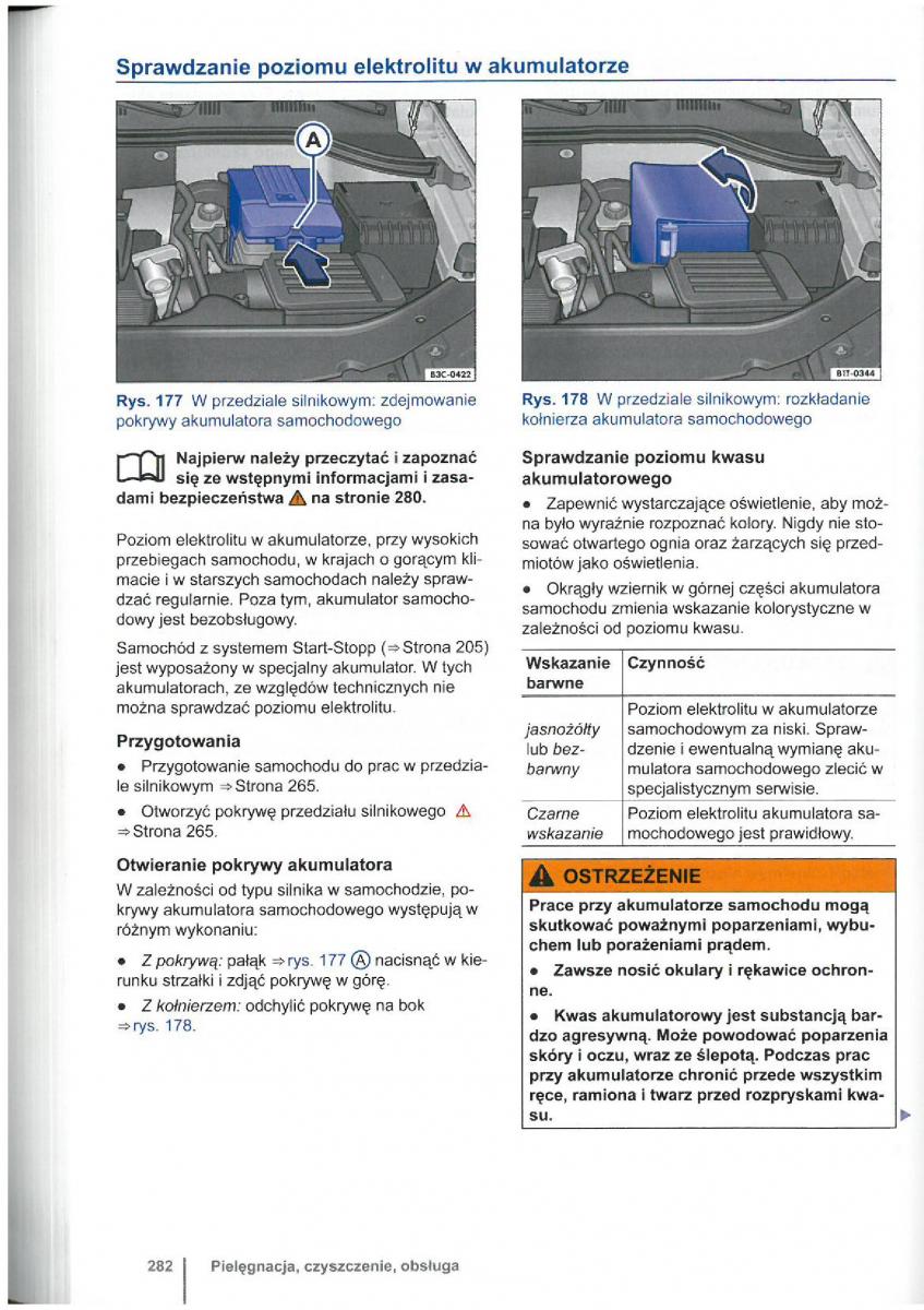 VW Touran I 1 2FL instrukcja obslugi / page 284