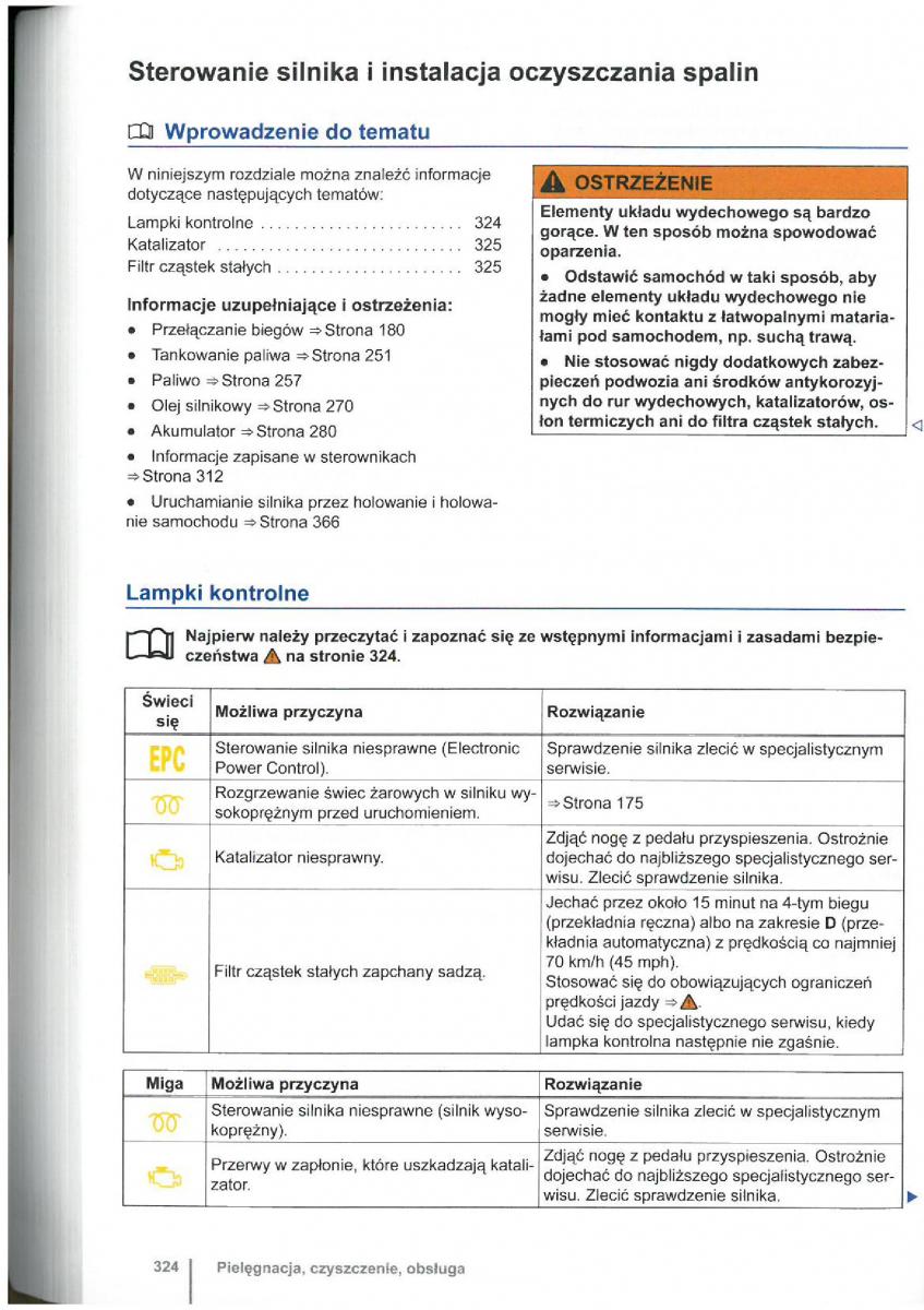 VW Touran I 1 2FL instrukcja obslugi / page 326