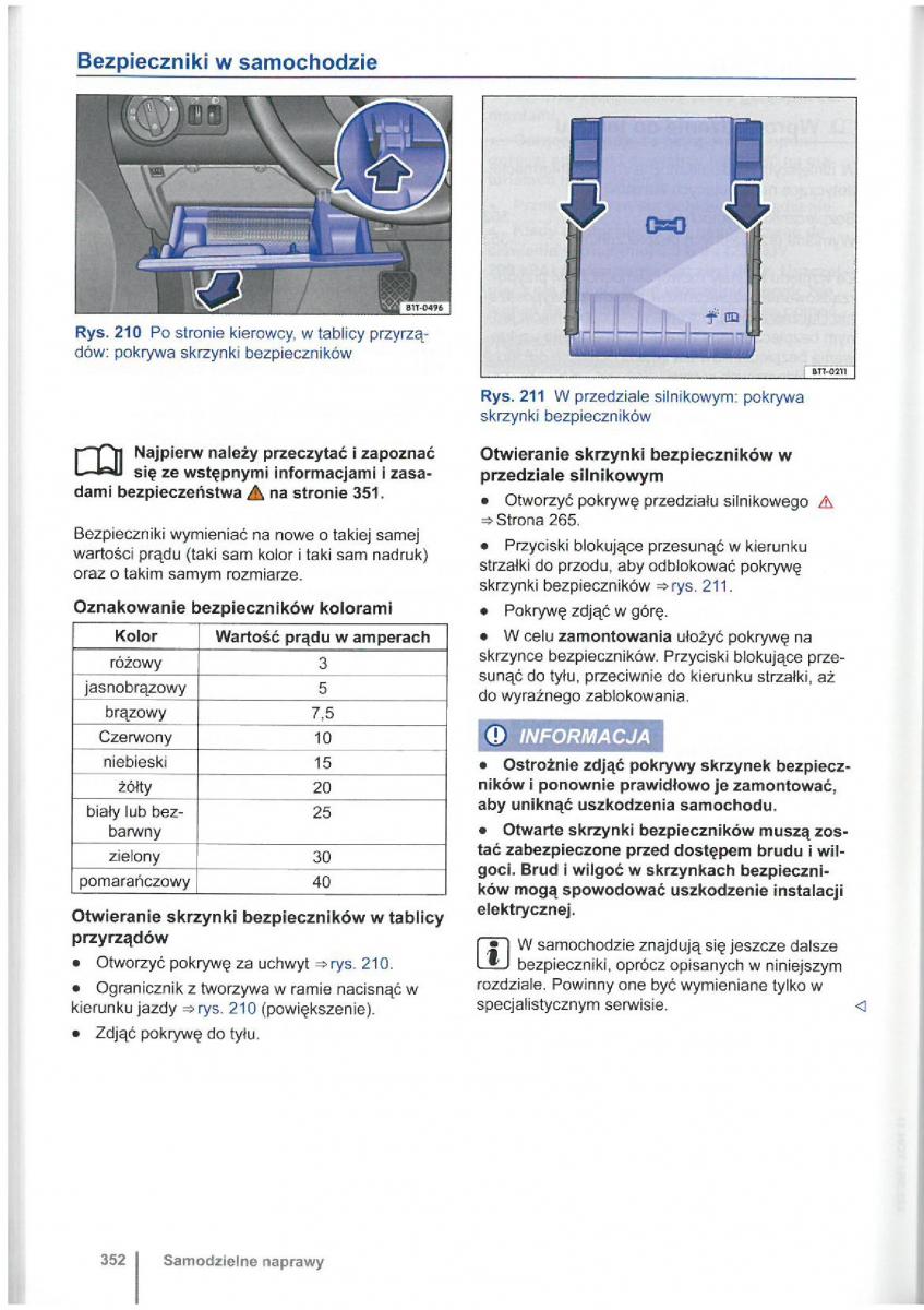 VW Touran I 1 2FL instrukcja obslugi / page 354