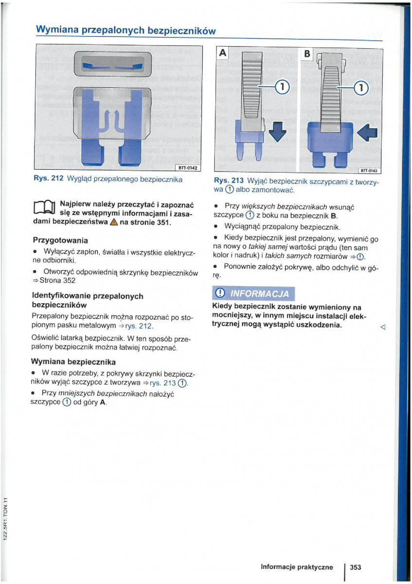 VW Touran I 1 2FL instrukcja obslugi / page 355