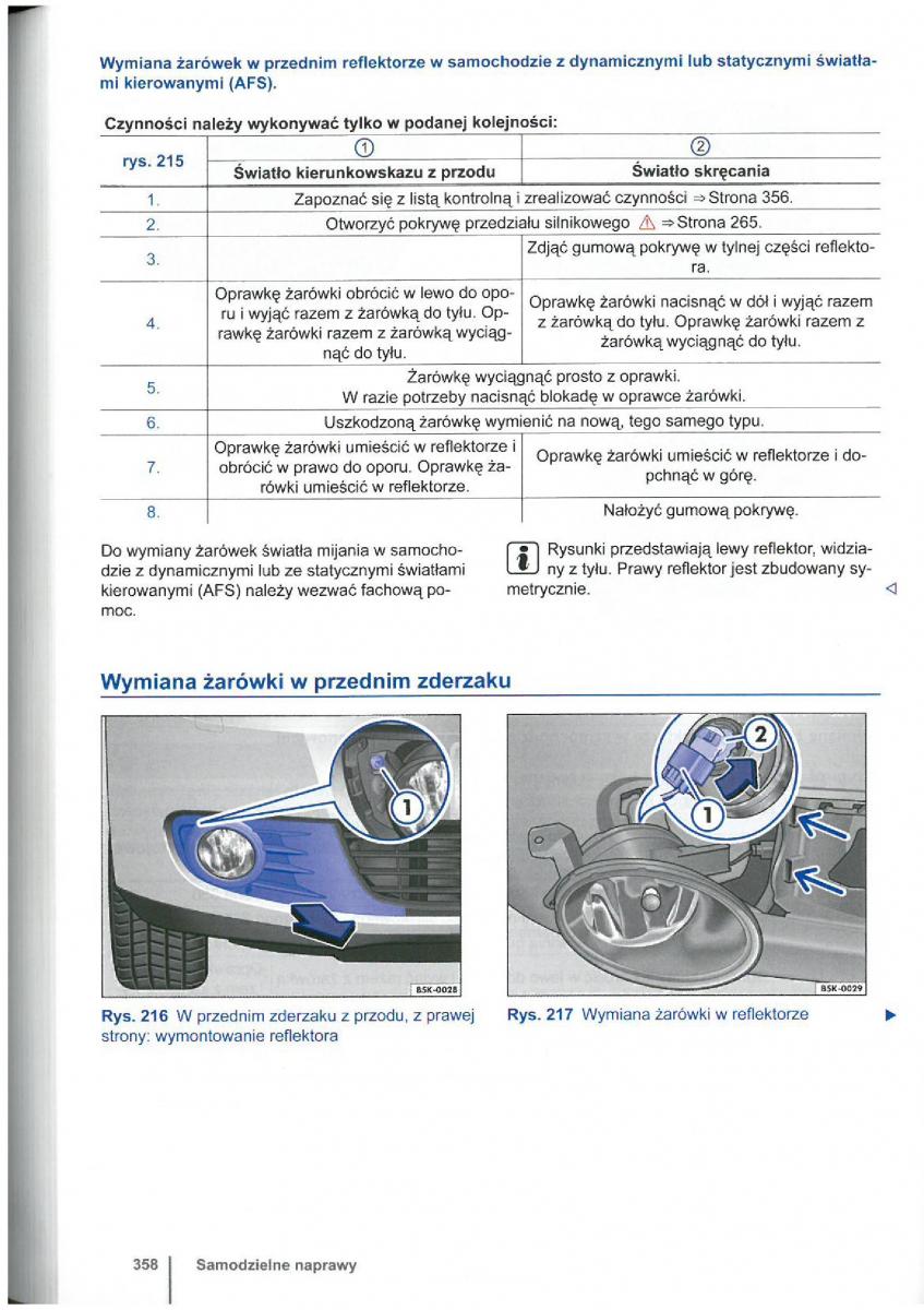 VW Touran I 1 2FL instrukcja obslugi / page 360